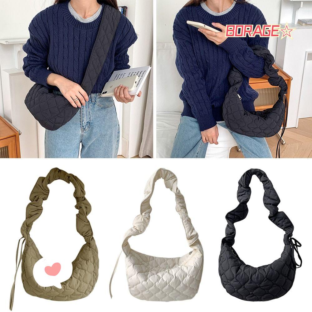 Túi Đeo Vai BORAG Đệm Cotton Cho Nữ