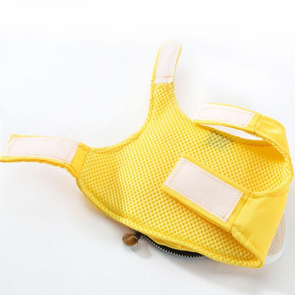 Dây Dắt Thú Cưng Đi Dạo Chống Lạc Kèm Túi Vải Lưới Tiện Dụng