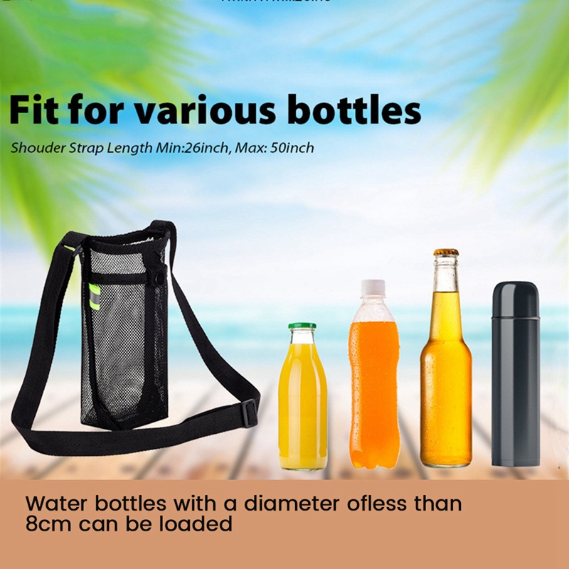 Vỏ Bọc Bình Nước Thể Thao Ngoài Trời Thiết Kế Nhỏ Gọn Tiện Dụng