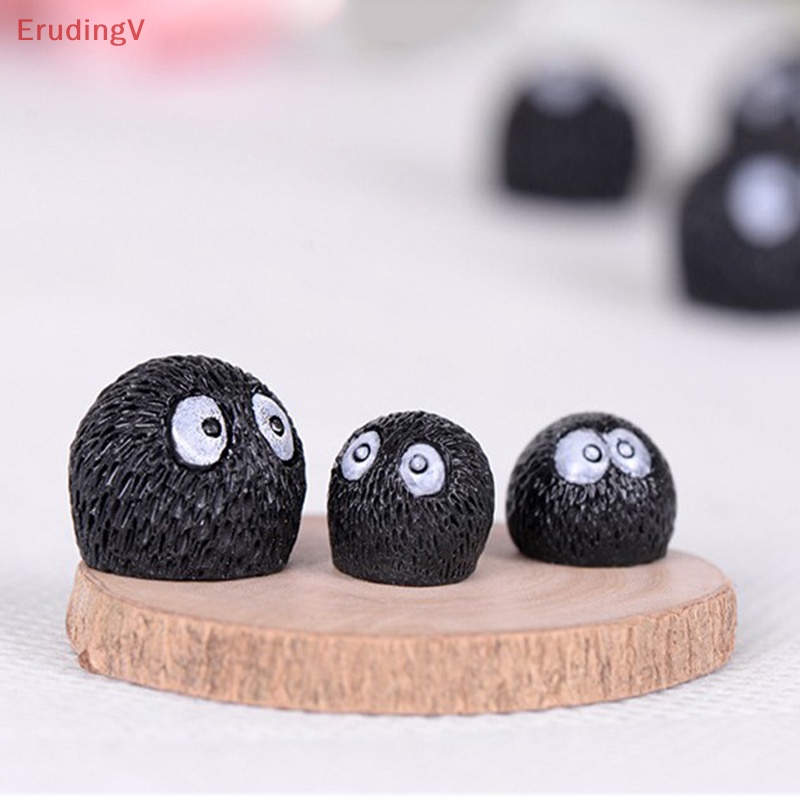 Set 10 Quả Bù Nhìn Màu Đen Dùng Trang Trí Phong Cảnh DIY