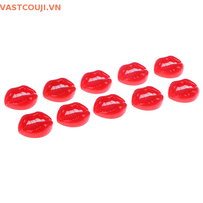 10 Móc Khóa Hình Đôi Môi Đỏ Gợi Cảm
