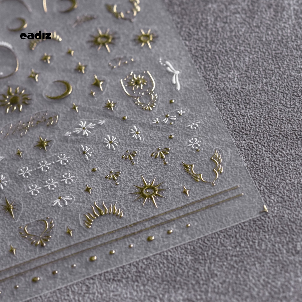 Miếng Dán Trang Trí Móng Tay Nghệ Thuật Siêu Mỏng Họa Tiết Sáng Tạo