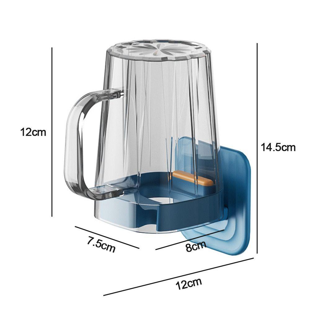 Giá Đỡ Bàn Chải Đánh Răng / Cốc Súc Miệng Tiện Dụng Cho Gia Đình