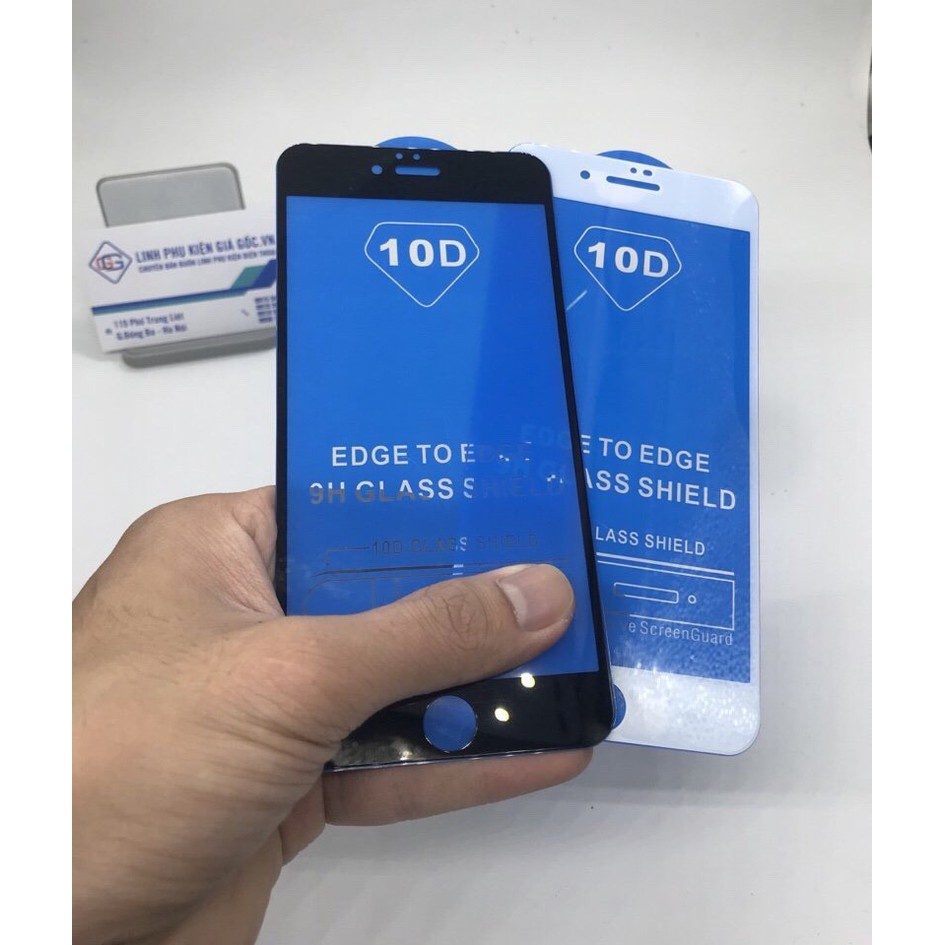 Kính cường lực full màn hình 10D cho Iphone 7 iphone 8 - 7 plus 8 plus - Huco Việt Nam