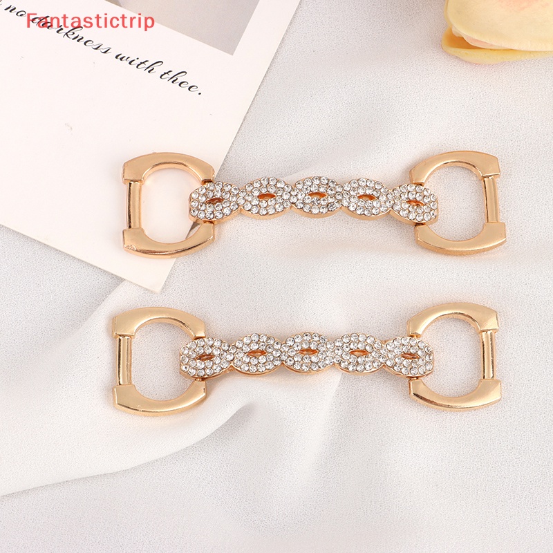 1 Khóa Kẹp Giày Cao Gót Đính Đá Trang Trí Thời Trang Mới Cho Nữ