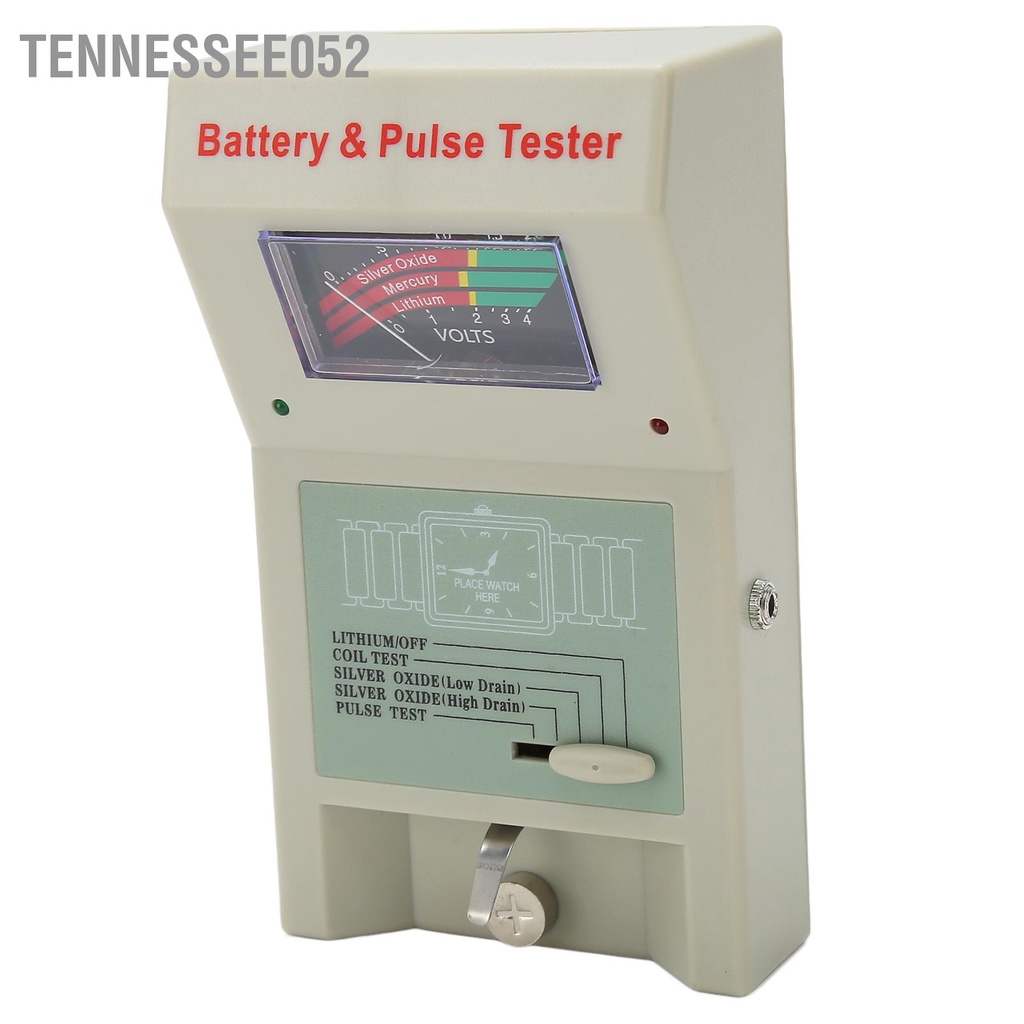 Tennessee052 Máy kiểm tra pin đồng hồ đa chức năng xung có độ chính xác cao dành cho thợ sửa và chữa
