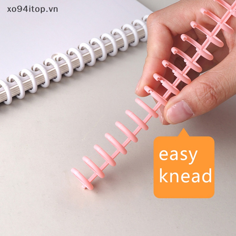 Vòng Xoắn Nhựa 30 Lỗ Chuyên Dụng Cho Sổ Tay Khổ A4