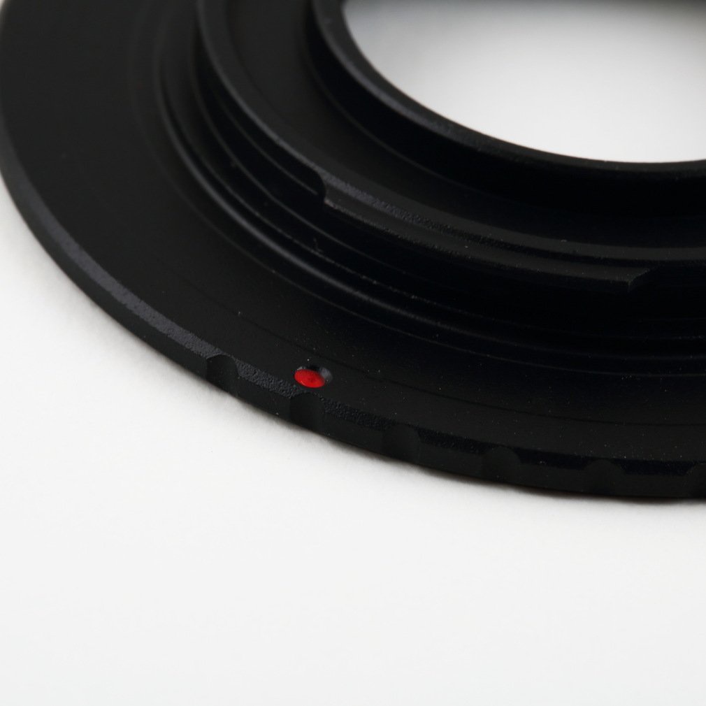 Adapter Camera Lens Black Anodized Aluminum Metal Convert Ring Micro 4/3 M4/3 Mount For Olympus Pm1 C [Q/2]