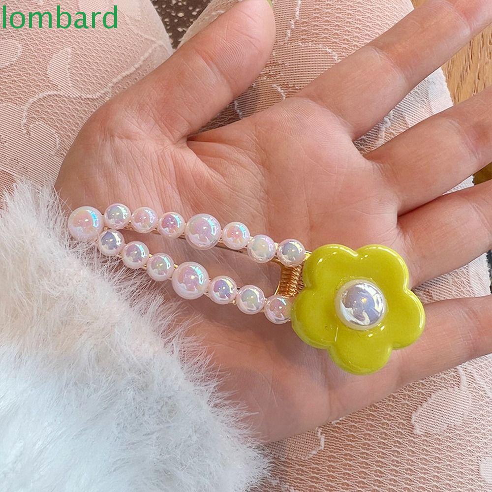 Kẹp Tóc Hợp Kim Hình Bông Hoa Dễ Thương Cho Nữ