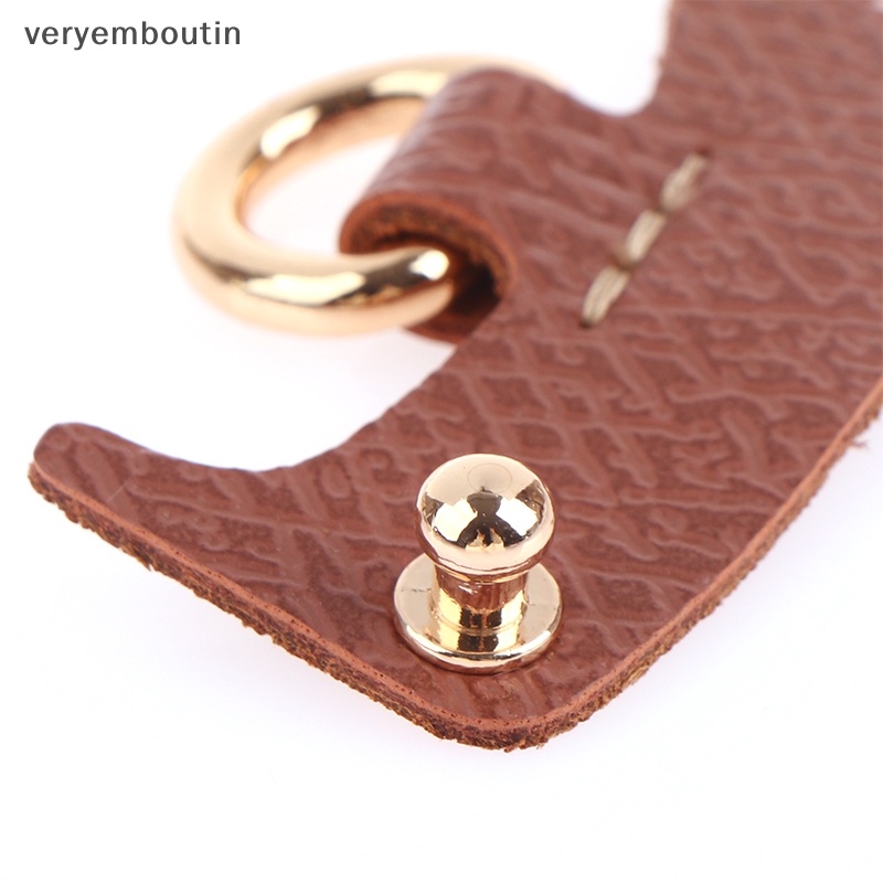 Set 2 Dây Đeo Túi Xách Mini Bằng Da Không Cần Đục Lỗ