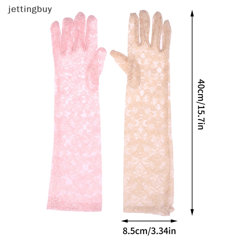 1 Đôi Găng Tay Lưới Dài Gợi Cảm Cho Nữ