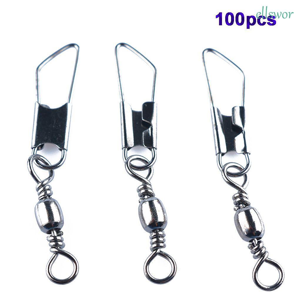 Elsworth Vòng Xoay Bằng Kim Loại Cứng Kèm Dụng Cụ Khóa Dây Câu Cá