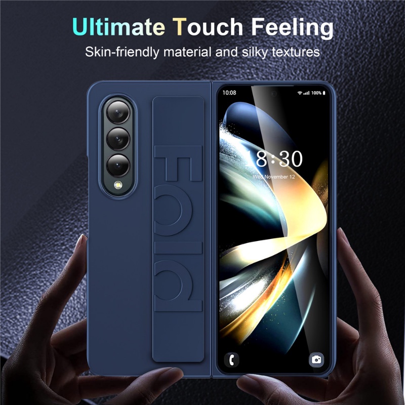Ốp Điện Thoại Silicon Có Thể Gấp Gọn Cho Samsung Galaxy Z Fold 4 3 5G