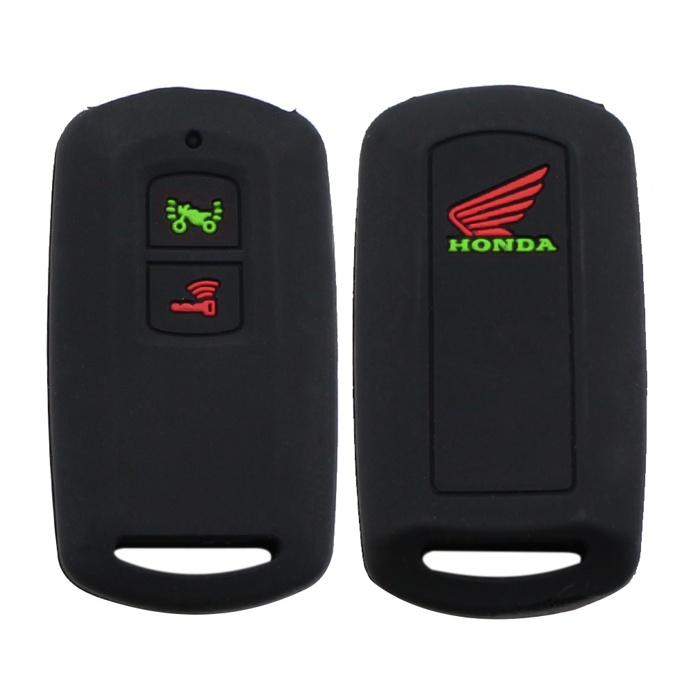 Vỏ Silicon Bảo Vệ Chìa Khóa Thông Minh 2 Nút Cho HONDA VARIO LEAD SH125 / 150 / 300 PCX PXC Air Blade 2018