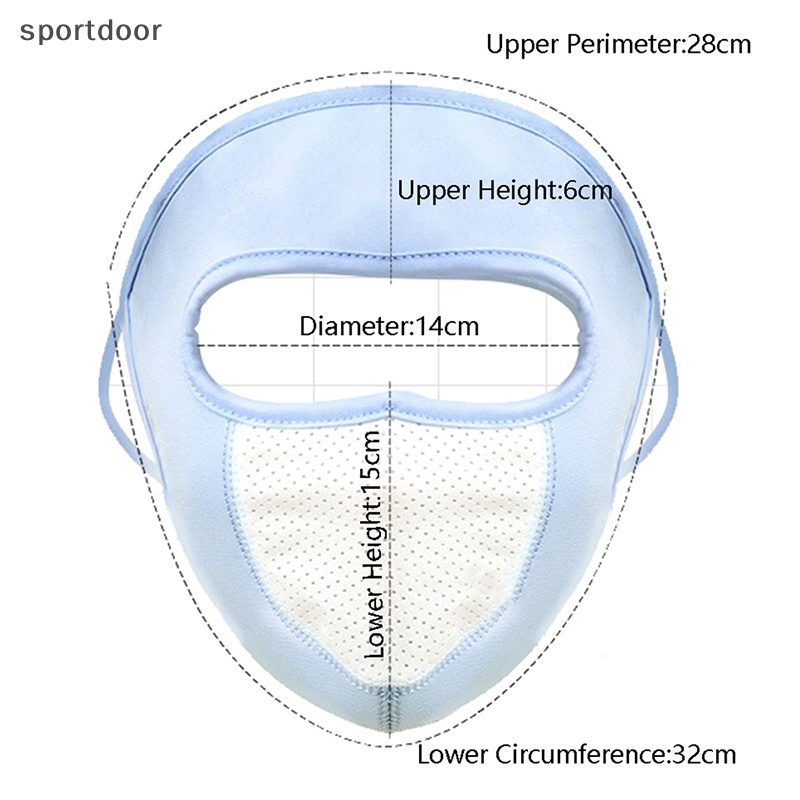 Khẩu Trang Chống Tia UV Bằng Lụa Dùng Khi Đi Xe Đạp / Xe Máy