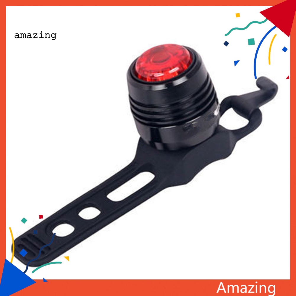 Đèn An Toàn Siêu Sáng Sạc USB Gắn Đuôi Xe Đạp Leo Núi