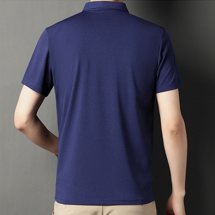 Áo Thun POLO Ngắn Tay Form Ôm Size Lớn Họa Tiết Kẻ Sọc Thời Trang Trẻ Trung