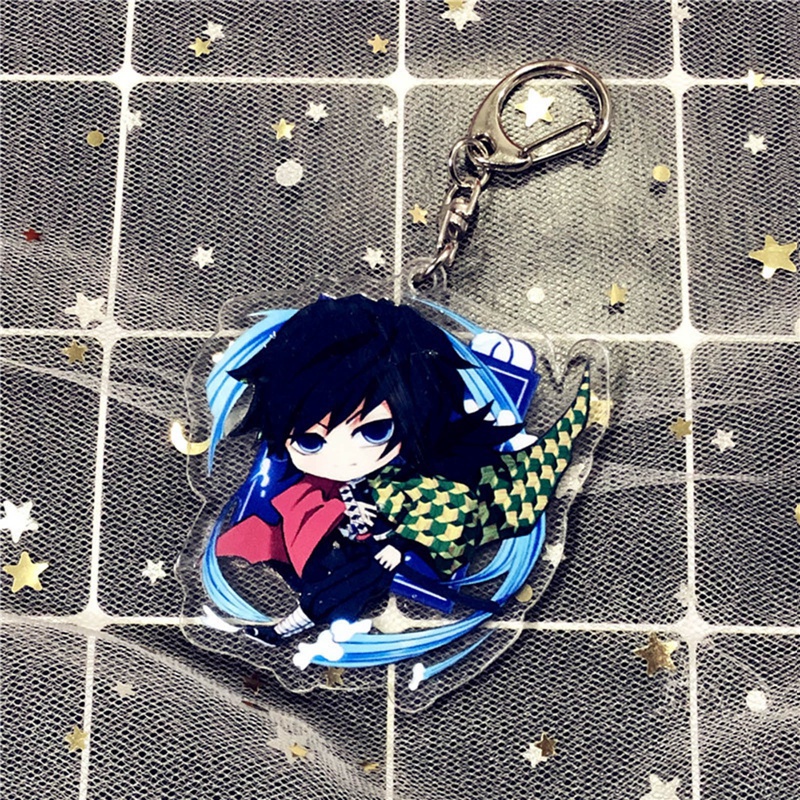 Móc Khóa Hoạt Hình Demon Slayer Bằng Acrylic