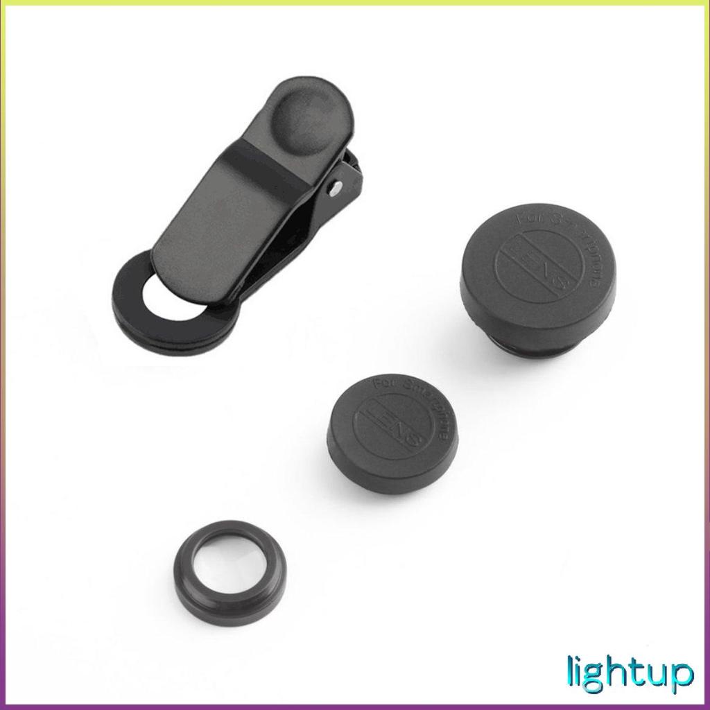Kẹp Di Động Đa Năng 3 Trong 1 Ống Kính Góc Macro Hình Tròn Mắt Cá Ba Bộ Máy Ảnh Cho Điện Thoại Thông Minh [Y/3]