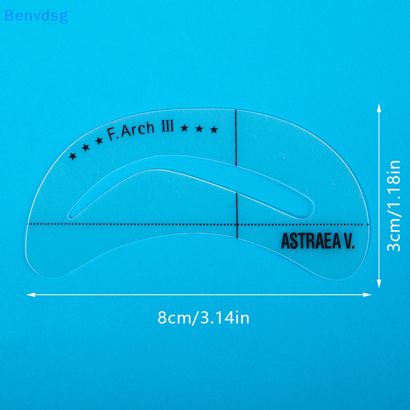 Khuôn Vẽ Lông Mày 6 Kiểu Tự Làm Tiện Dụng