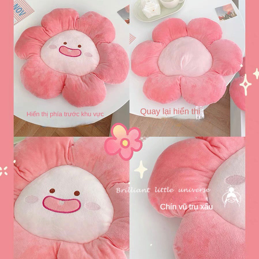Gối Đệm Ghế Ngồi Văn Phòng / Học Sinh Hình Hoa Dễ Thương