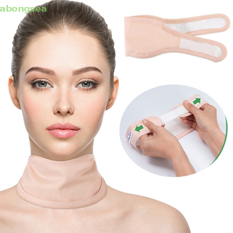 Abongsea Khăn Quấn Cổ Màu Trơn Có Thể Tái Sử Dụng