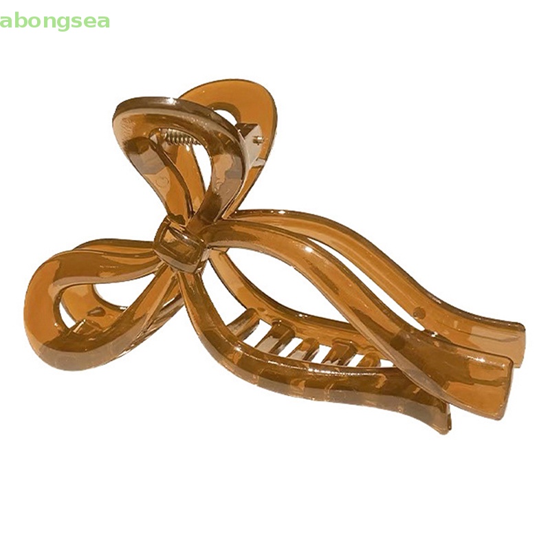 Abongsea Kẹp Tóc Bướm Cao Cấp Thanh Lịch Với Răng Cá Mập Phù Hợp Với Tóc Giả Cho Nữ Updo