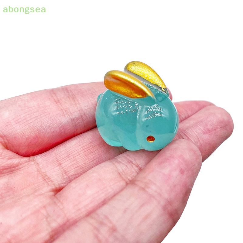 1 Tượng Thỏ Phát Quang Trang Trí Nhà Cửa