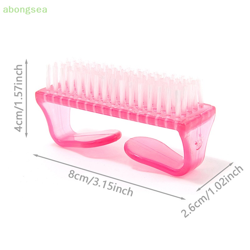 Cọ Vệ Sinh Móng Tay Bằng Nhựa Tiện Dụng Chất Lượng Cao