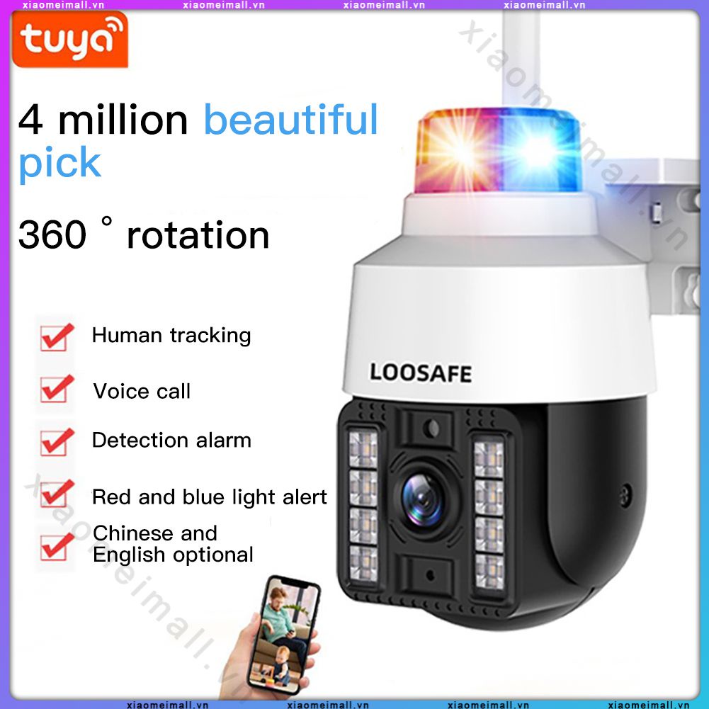 Tuya nhà thông minh 1080P WIFI máy ảnh ngoài trời video giám sát máy ảnh với wifi an ninh ip camera Đối với trang chủ (xiaomeimall)