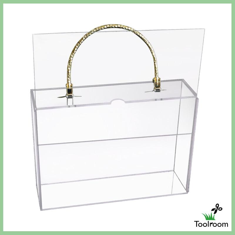 Hộp Đựng Hoa Bằng Acrylic Trong Suốt Kích Thước Lớn
