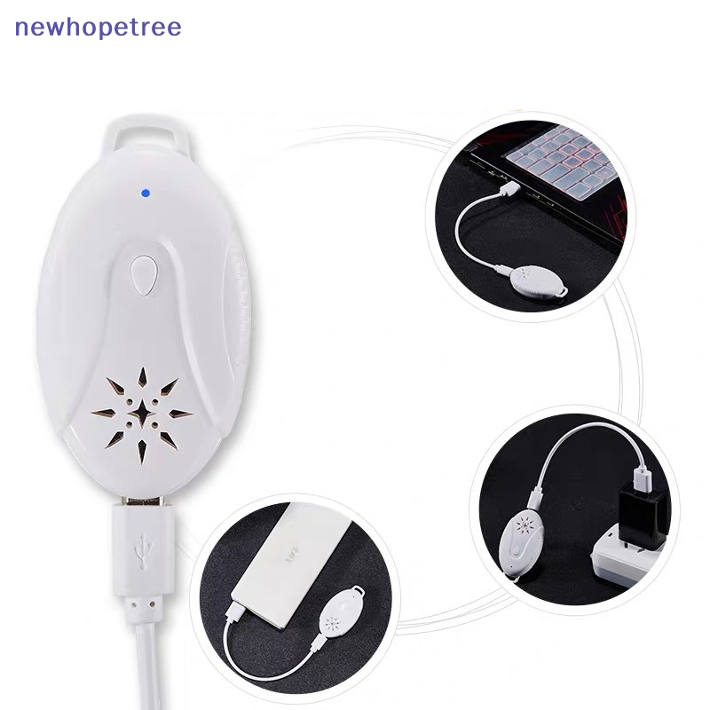 Thiết Bị Xua Đuổi Muỗi Sử Dụng Sóng Siêu Âm Sạc USB Không Độc Hại