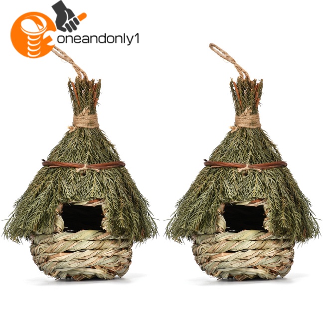 Tổ Chim Bằng Cỏ Tự Nhiên Có Dây Treo Đa Năng Tiện Dụng