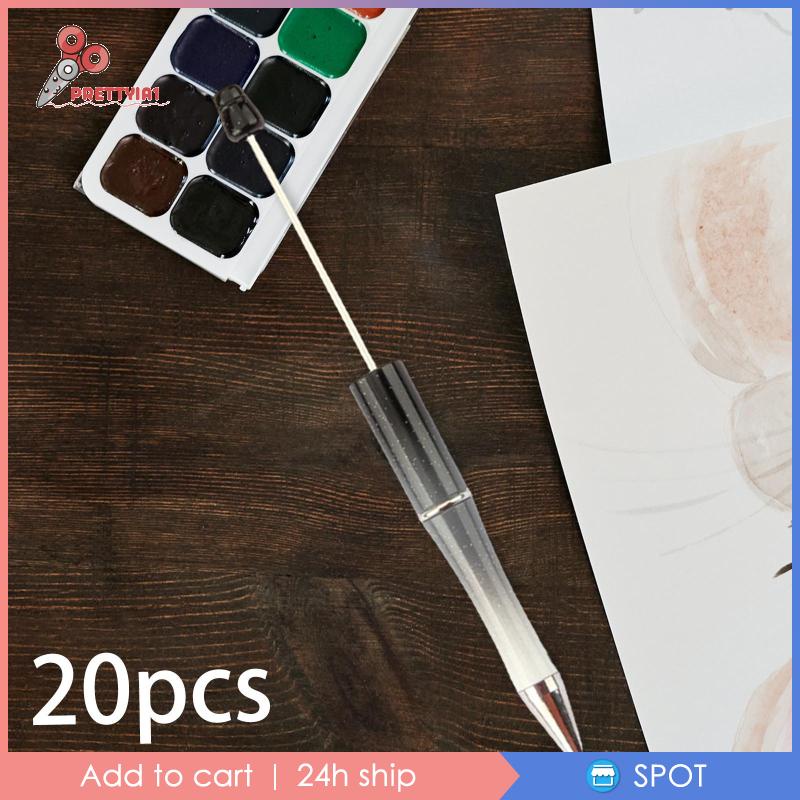 [Prettyia1] 20 Cây Bút Bi Lăn In Họa Tiết Có Thể Dùng Cho Trường Học Vẽ Tranh