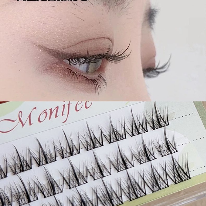 Monifee Lông Mi Giả Tự Nhiên Họa Tiết Hoạt Hình Xinh Xắn