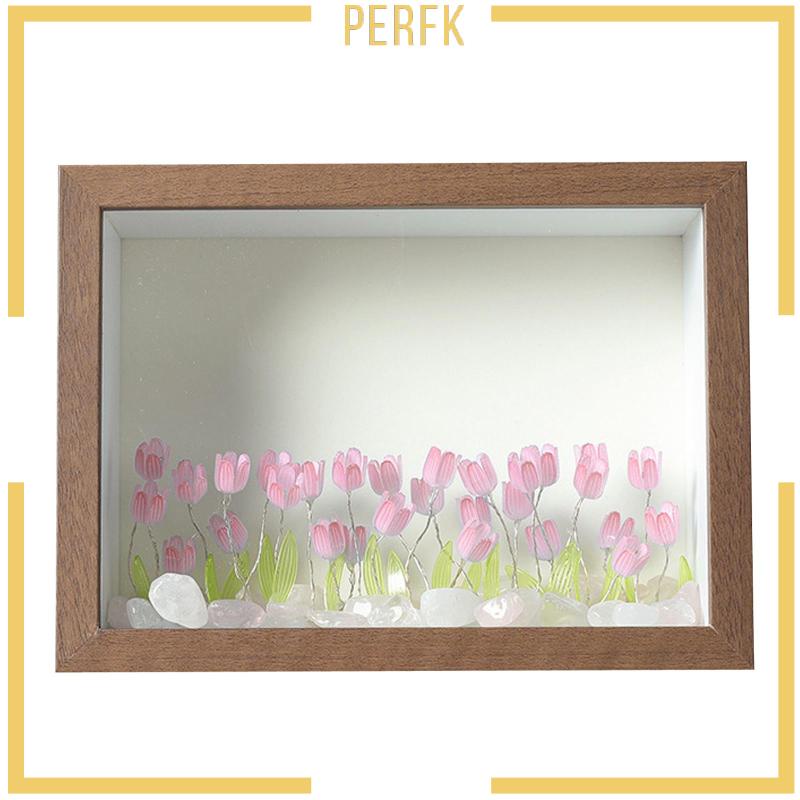 Khung Ảnh Gỗ 7 inch Phát Sáng Trong Đêm Cho Cặp Đôi