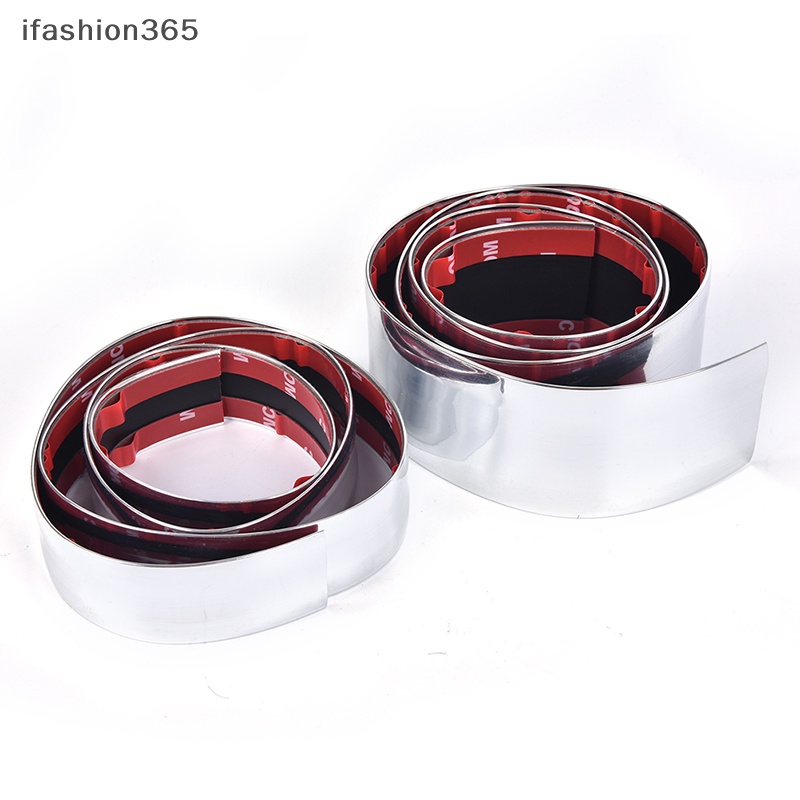 1 Dải Viền Trang Trí Cửa Xe Hơi Bằng Crom Màu Bạc Thời Trang ifashion365