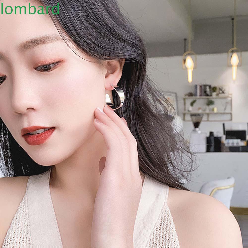 Bông Tai Tròn Thời Trang Hàn Quốc Cho Nữ