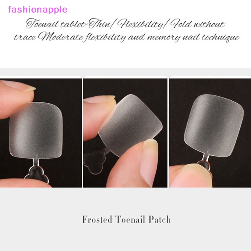 Set 240 Móng Chân Giả Che Phủ Toàn Diện Thời Trang
