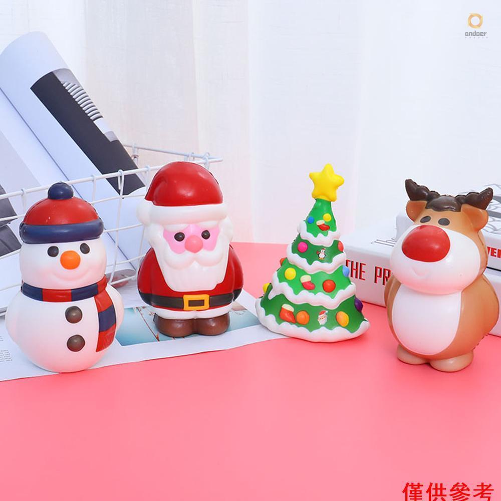 Đồ chơi squishy Giảm Stress Hình Ông Già Noel Dễ Thương Cho Bé