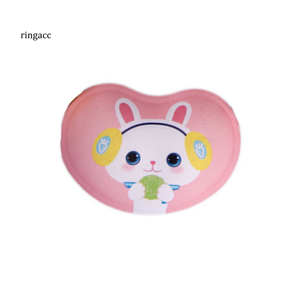 Đệm Lót Chuột Mềm Mại Họa Tiết Trái Tim Hoạt Hình Dành Cho Văn Phòng