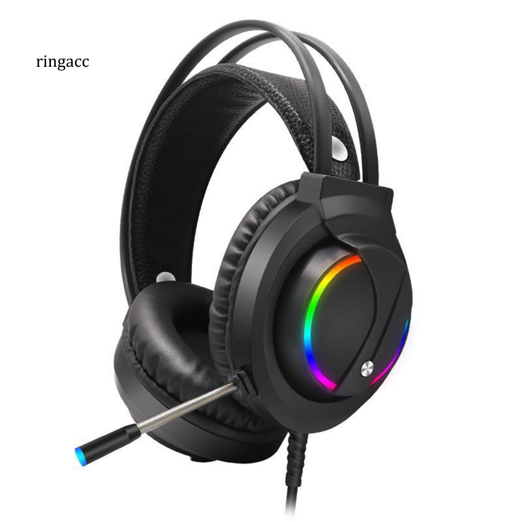 Tai Nghe Chụp Tai RGA K1 RGB Có Micro Và Đèn LED Dùng Để Chơi Game