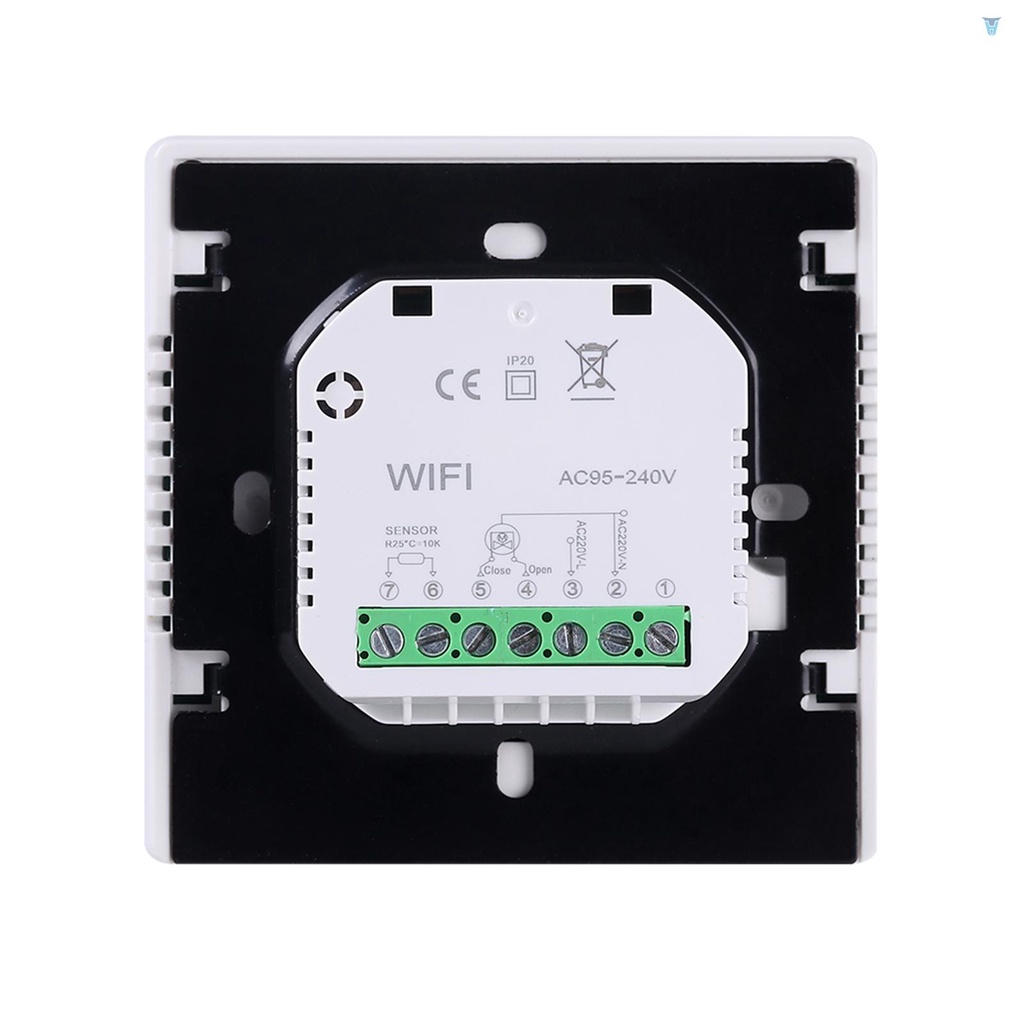 Nhiệt Kế Thông Minh 5A Điều Khiển Bằng Giọng Nói Có Màn Hình LCD Cảm Ứng Tiện Dụng