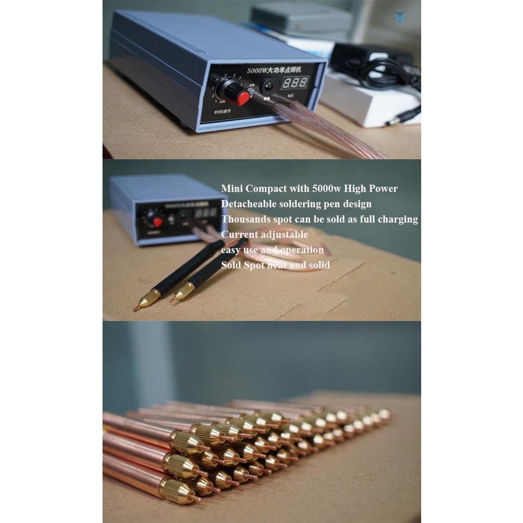 Máy Hàn Cầm Tay Tự Động 5000W Phích Cắm US 18650