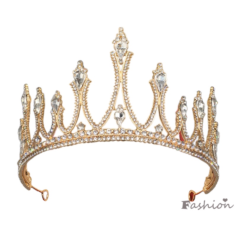 Vương Miện Đính Đá Phong Cách Retro Độc Đáo