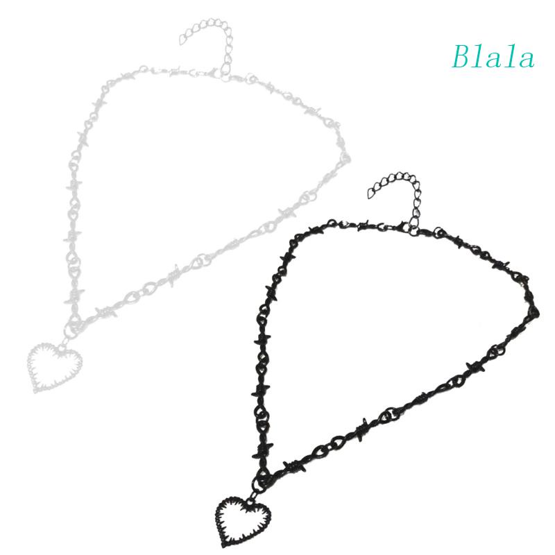 Vòng Cổ Choker Mặt Hình Trái Tim Phong Cách Hip Hop