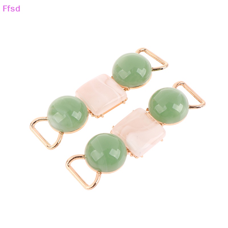 1 Cặp Kẹp Đính Đá Trang Trí Giày Cao Gót Cho Cô Dâu