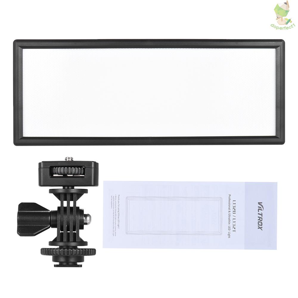Viltrox L132B Professional Ultra-thin LED Video Light Photography Fill Light Adjustable Brightness Max Brightness 1082LM   Came-6.5