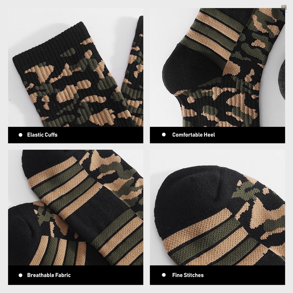 Vớ Thể Thao Dày Dặn Chống Trượt Thoáng Khí Nhiều Màu Sắc