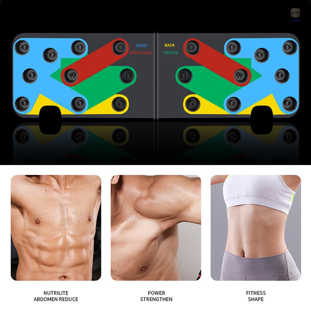 Bảng Tập Hít Đất Đa Năng Hỗ Trợ Luyện Tập Thể Hình Tại Nhà Cho Nam Và Nữ